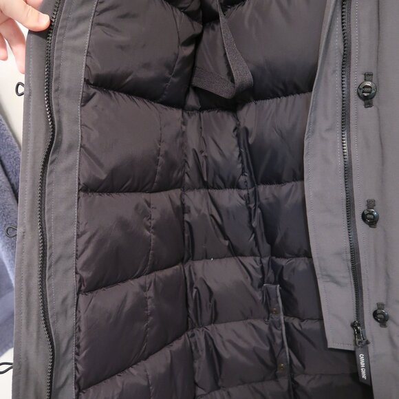 XS Canada Goose Women's Gray Parka Winter Down Kensington Jacket - Picture 6 of 16